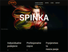 Tablet Screenshot of pracowniaspinka.com